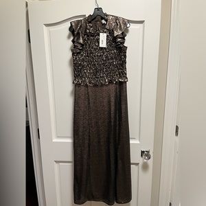 Sea New York bronze sequin dress